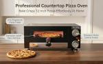 BeyGior 12-Inch Electric Pizza Oven with Window