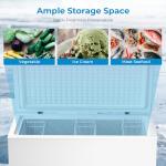 Antarctic Star 10.0 Cu Ft Chest Freezer with Baskets