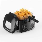 1500W Electric Deep Fryer with Adjustable Control