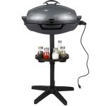 I-Keukenn 1500W Portable Electric Grill, Gray