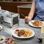 Sopito Electric French Fry Cutter with Stainless Steel Blades