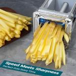 Sopito Electric French Fry Cutter with Stainless Steel Blades