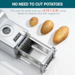 Sopito Electric French Fry Cutter with Stainless Steel Blades