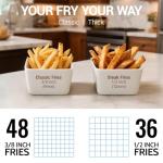 Sopito Electric French Fry Cutter with Stainless Steel Blades