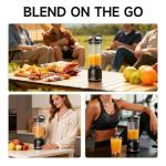 Rechargeable Portable Blender for Smoothies and Shakes