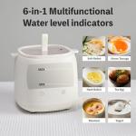 Meedome 6-in-1 Electric Egg Cooker and Steamer