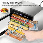 OSTBA 8-Tray Stainless Steel Food Dehydrator