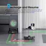 SHELIKI 3-in-1 Robot Vacuum and Mop Combo