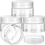 Patelai 4-Pack Leak-Proof Plastic Storage Jars