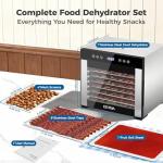 OSTBA 8-Tray Stainless Steel Food Dehydrator