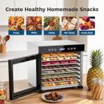 OSTBA 8-Tray Stainless Steel Food Dehydrator
