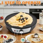 Vivicreate 12 Inch Nonstick Electric Crepe Maker