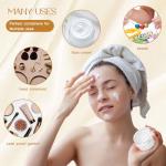 Patelai 4-Pack Leak-Proof Plastic Storage Jars