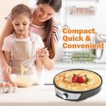 Vivicreate 12 Inch Nonstick Electric Crepe Maker