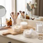 Patelai 4-Pack Leak-Proof Plastic Storage Jars