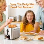 Trisiko® 2-Slice Smart Touch Screen Toaster