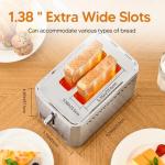 Trisiko® 2-Slice Smart Touch Screen Toaster