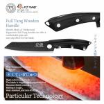 Professional Kitchen Knife Set with Pakkawood Handle