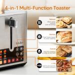 Trisiko® 2-Slice Smart Touch Screen Toaster