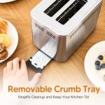 Trisiko® 2-Slice Smart Touch Screen Toaster