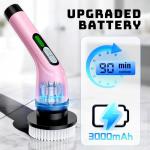Highyes Cordless Electric Spin Scrubber for Bathroom
