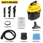 STANLEY 3 Gallon 3 Peak HP Wet Dry Vacuum