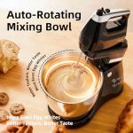 Electric Stand Mixer with 4.8 QT Bowl & Beaters