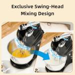 Electric Stand Mixer with 4.8 QT Bowl & Beaters