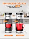 Horavie Single Serve Coffee Maker for All Brews