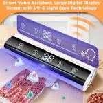 All-in-One Vacuum Sealer with Touchscreen & Voice