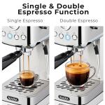 Zulay Kitchen Magia Compact Espresso Machine with Frother