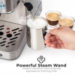 Zulay Kitchen Magia Compact Espresso Machine with Frother