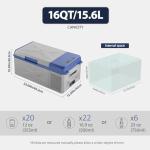 Zcamp X15 Mini 12V Electric Cooler & Freezer