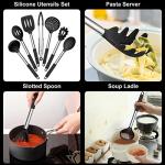 E-far 7-Piece Heat Resistant Silicone Utensil Set