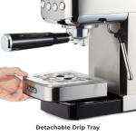 Zulay Kitchen Magia Compact Espresso Machine with Frother