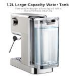 Zulay Kitchen Magia Compact Espresso Machine with Frother