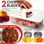 8-in-1 Vegetable Chopper and Mandoline Slicer