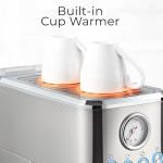 Zulay Kitchen Magia Compact Espresso Machine with Frother