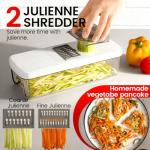 8-in-1 Vegetable Chopper and Mandoline Slicer
