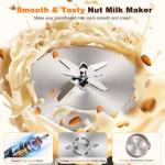 10-in-1 Nut Milk Maker with Stainless Steel Container