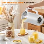 10-in-1 Nut Milk Maker with Stainless Steel Container