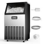 Feelfunn 100Lbs Commercial Ice Maker Machine