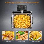 Giantex 1700W Electric Deep Fryer with 3 Baskets