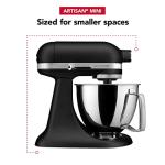 KitchenAid Mini 3.5 Quart Stand Mixer - Black