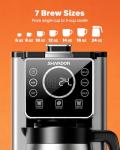 SHARDOR 5-Cup Programmable Coffee Maker with Carafe