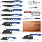 9-Piece Kitchen Knife Set with Magnetic Block