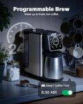 SHARDOR 5-Cup Programmable Coffee Maker with Carafe