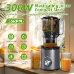Budsom Slow Masticating Juicer for Whole Fruits
