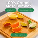 Greener Chef 15 Inch Bamboo Cutting Board