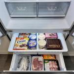 Iceblue 17.7 Cu.Ft. French Door Refrigerator - Black